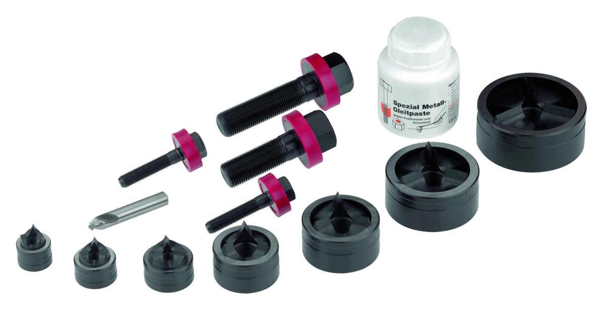 Cimco Gatenpons Diamant set, 13-delig