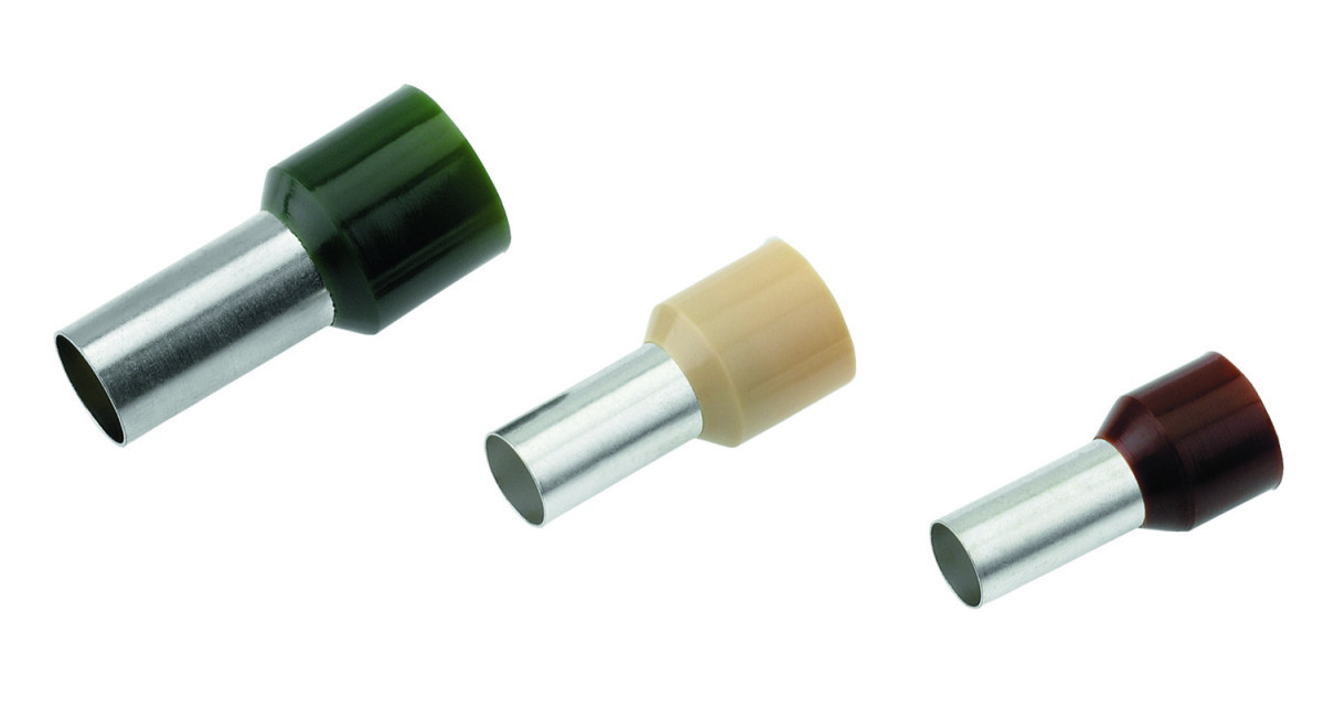 Cimco Geïsoleerde Adereindhuls, din 46228, 10MM², lengte 12MM, ivoor