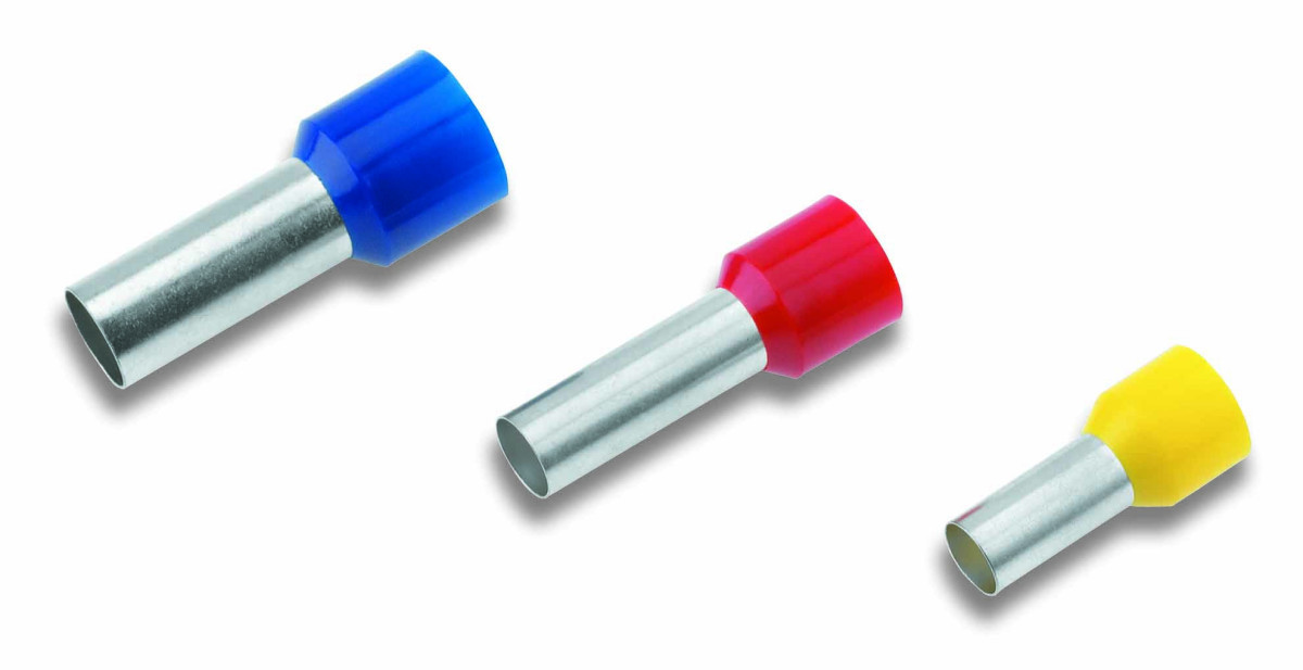 Cimco Geïsoleerde Adereindhuls, din 46228, 35MM², lengte 16MM, *rood