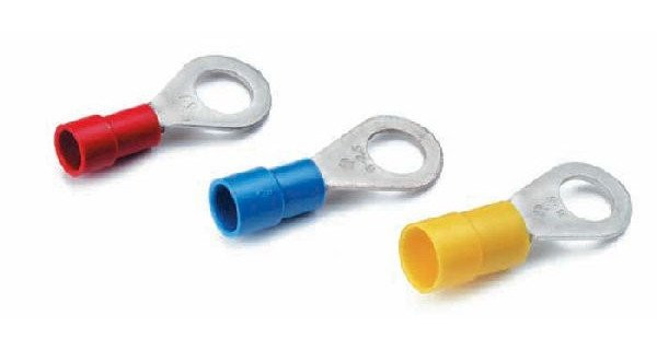 Cimco Geïsoleerde Kabelschoen, ringtong cu, 4 - 6MM² M4, geel