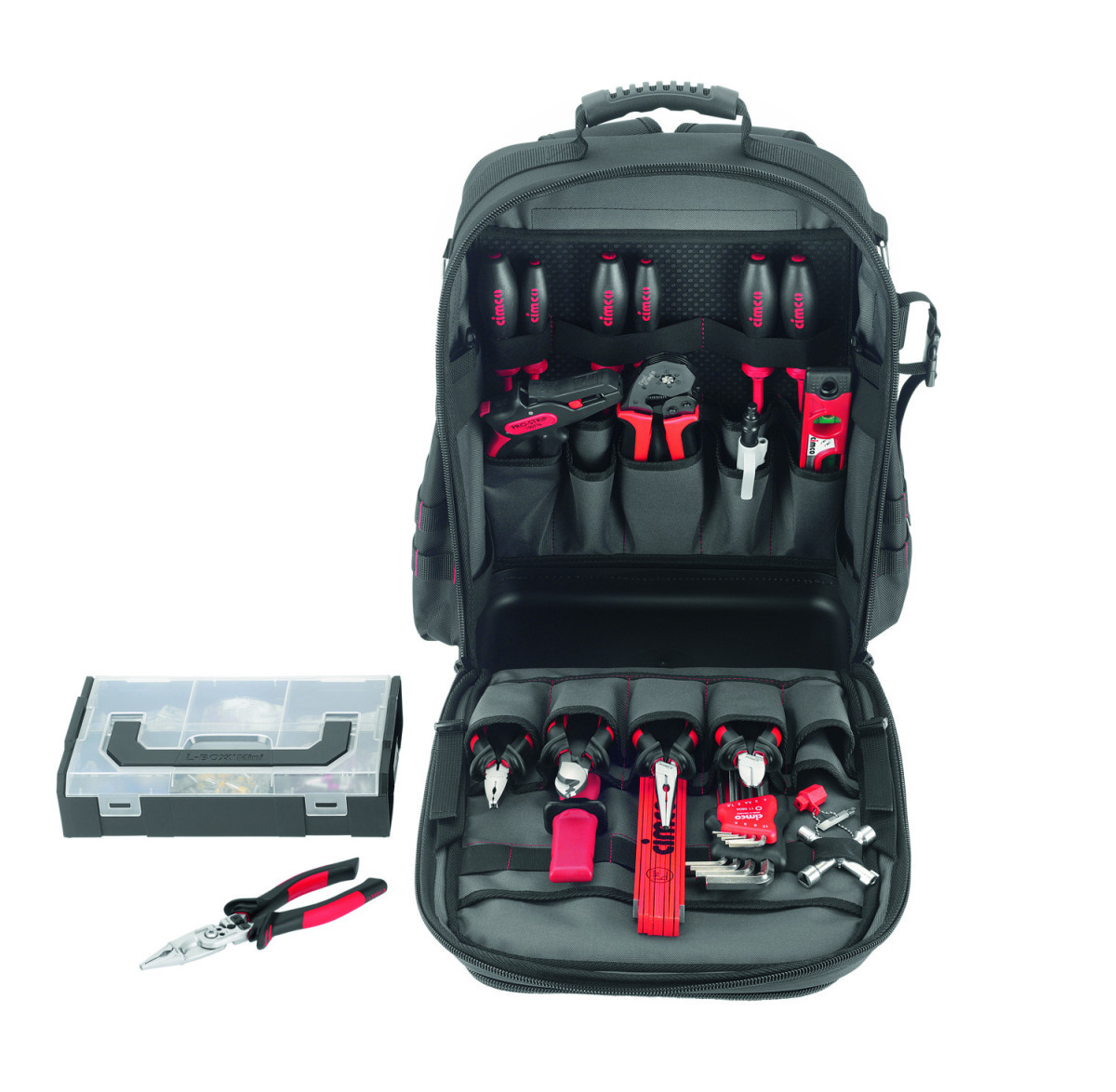 Cimco Gevulde Gereedschapsrugzak ergo-XL30 E