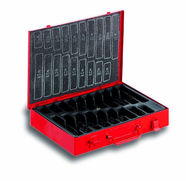Cimco HSS drill-set din 338 1-10 *