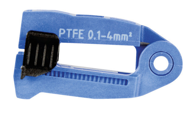 Cimco Inzetstuk Voor flexi-strip, 0,1-4MM² ptfe, blauw