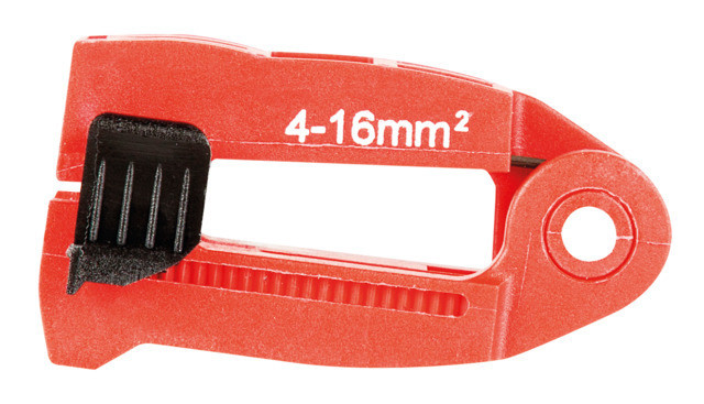 Cimco Inzetstuk Voor flexi-strip, 4-16MM², rood