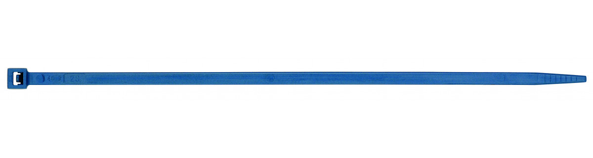 Cimco Kabelbinder Detectie, 2,5 X 100MM, blauw
