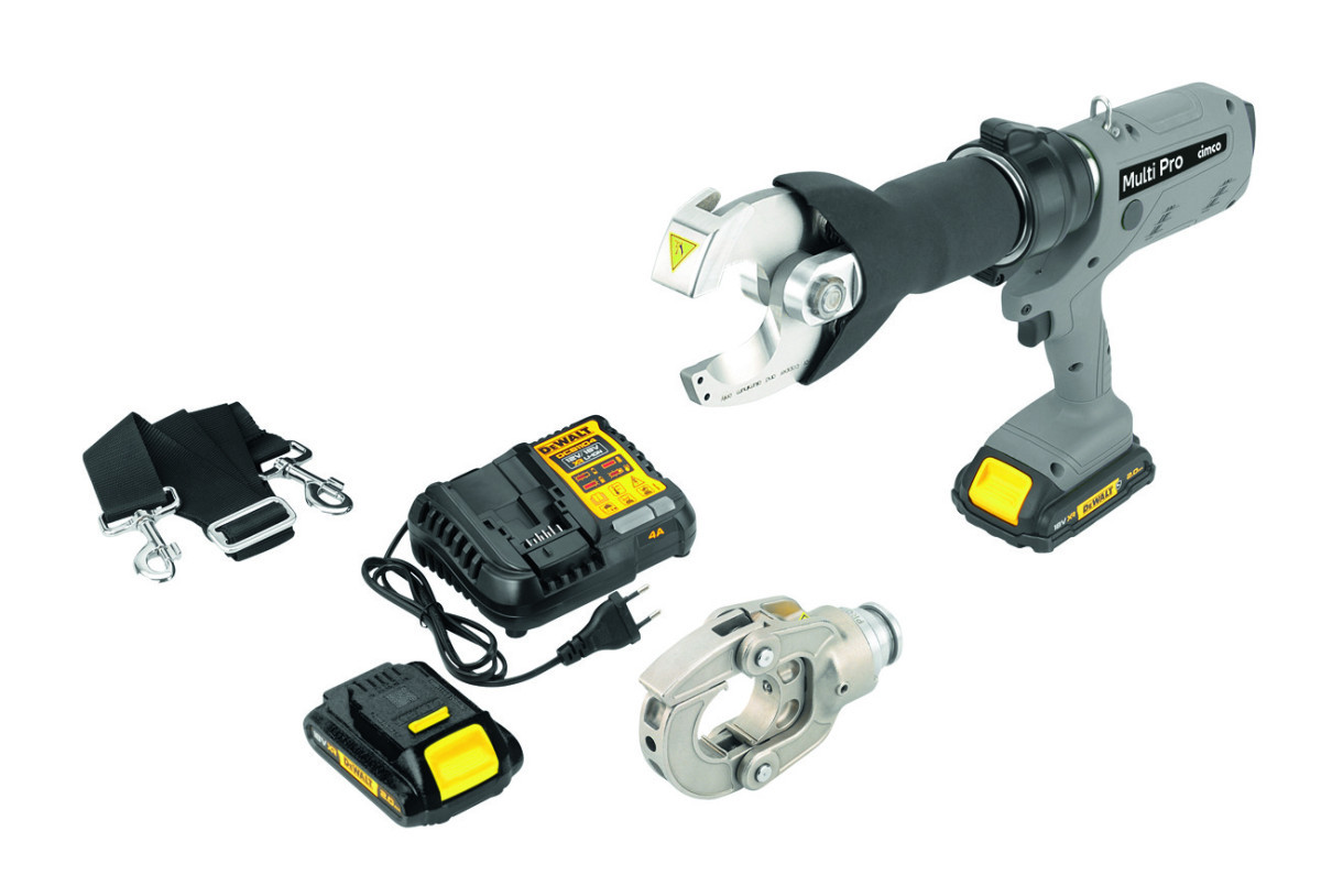 Cimco Multipro Accuhydraulisch wisselsysteem - set incl. pers- en knipkop