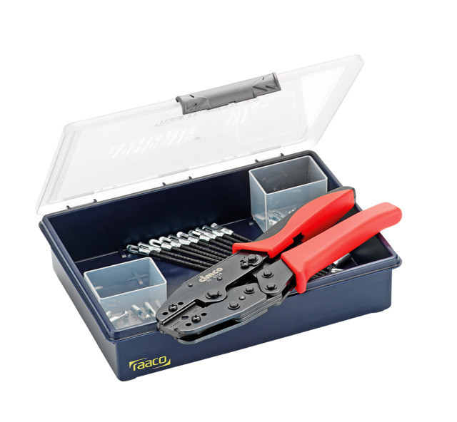 Cimco Perstang-Assortiment ter reparatie van kunststof trekveren, 31-delig