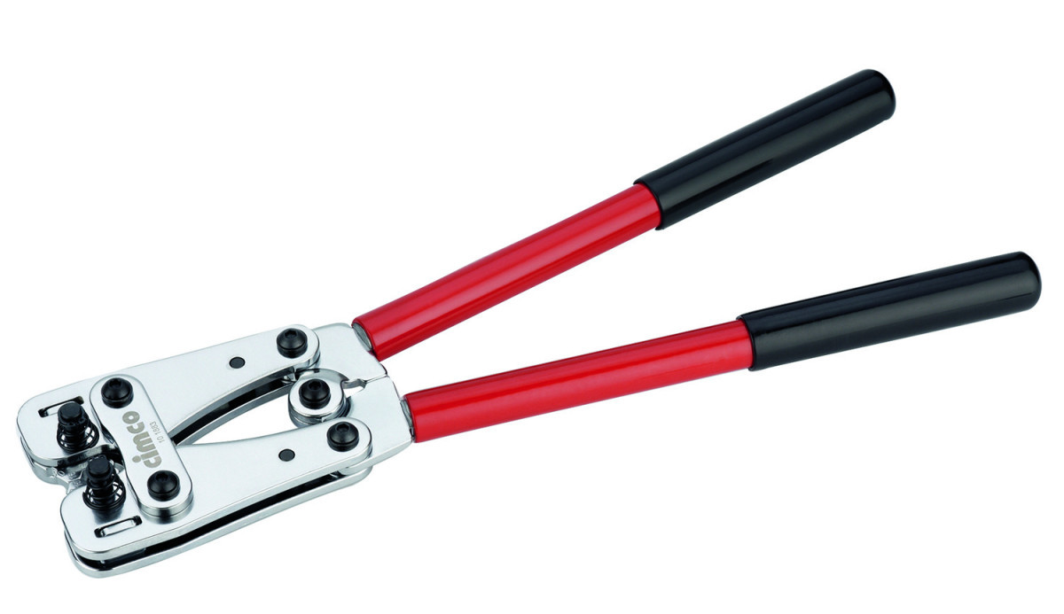 Cimco Perstang Dynamische din perskabelschoen, 16 - 95MM², zeskantpersing