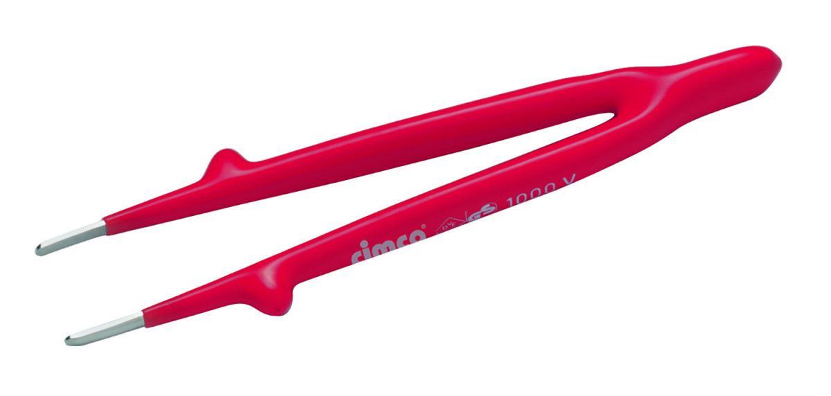 Cimco Pincet 1000V vde, recht, slank ronde vorm, 145MM