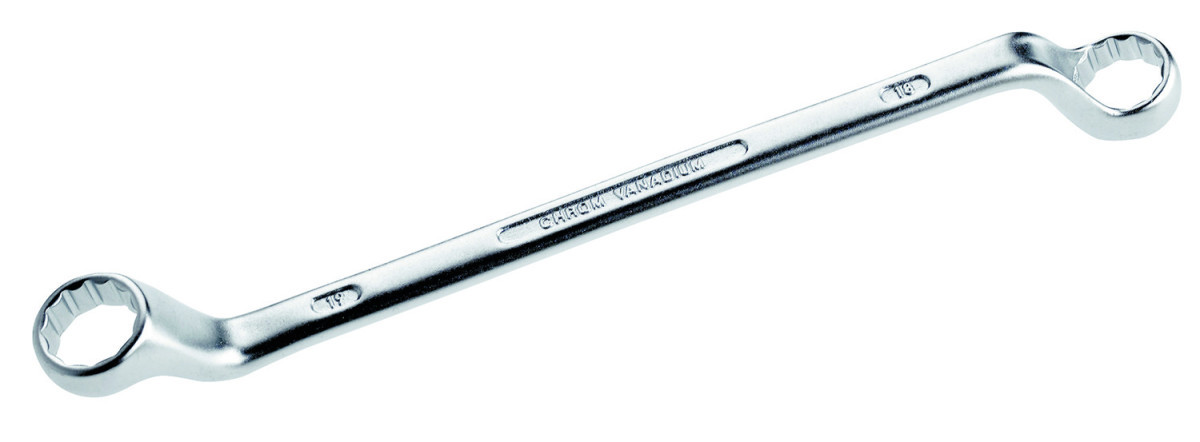 Cimco Ringsleutel Diep gebogen, 16MM X 17MM