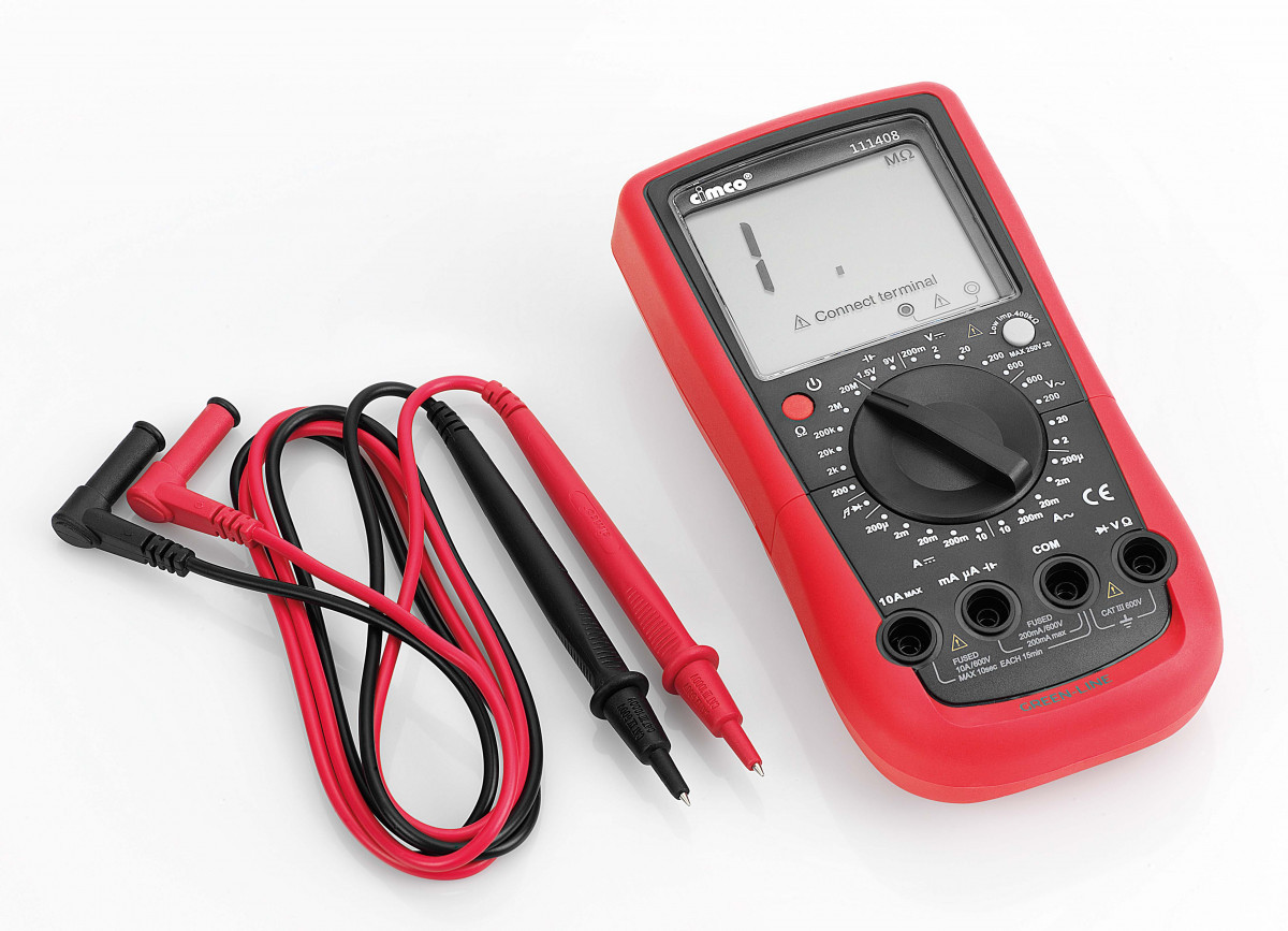 Cimco Digitale Multimeter complete