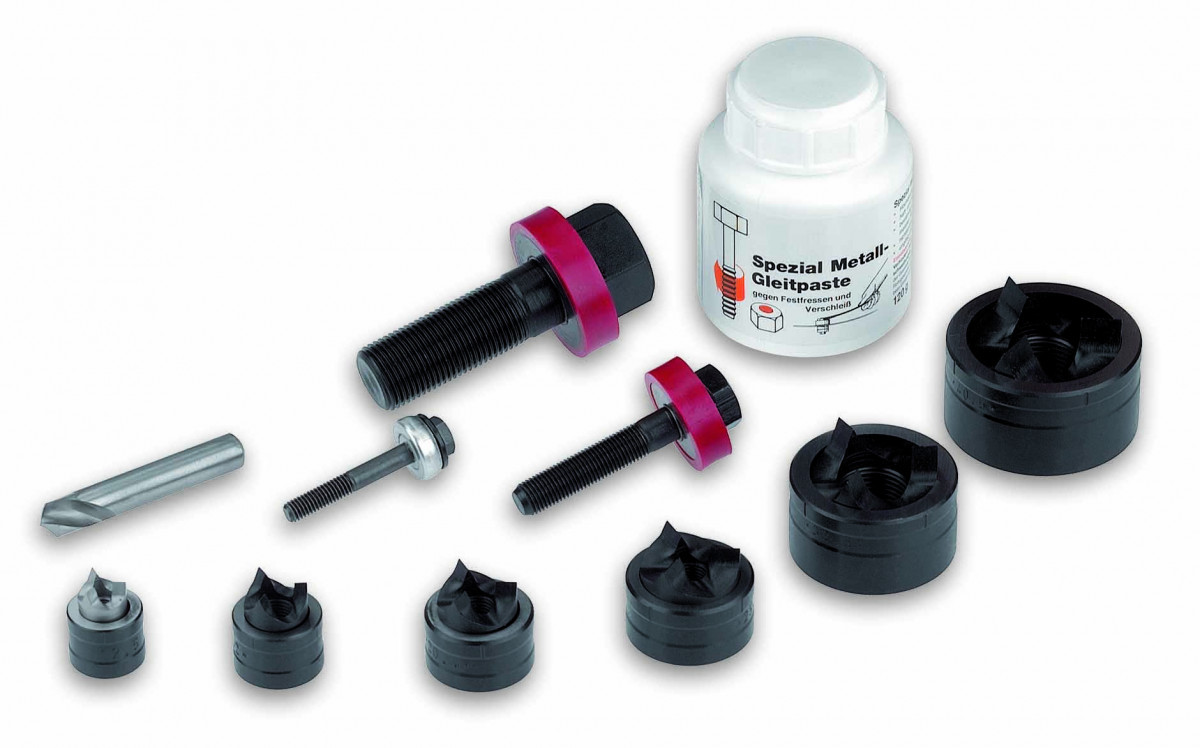 Cimco Gatenpons Diamant set, 11-delig