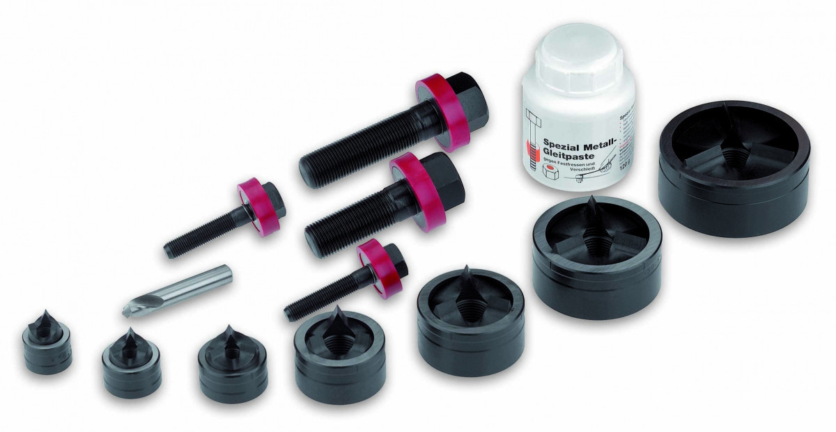 Cimco Gatenpons Diamant set, 13-delig