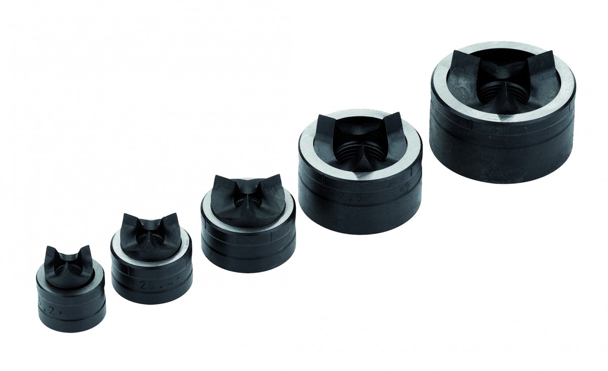 Cimco Gatenpons Diamant set, 5-delig