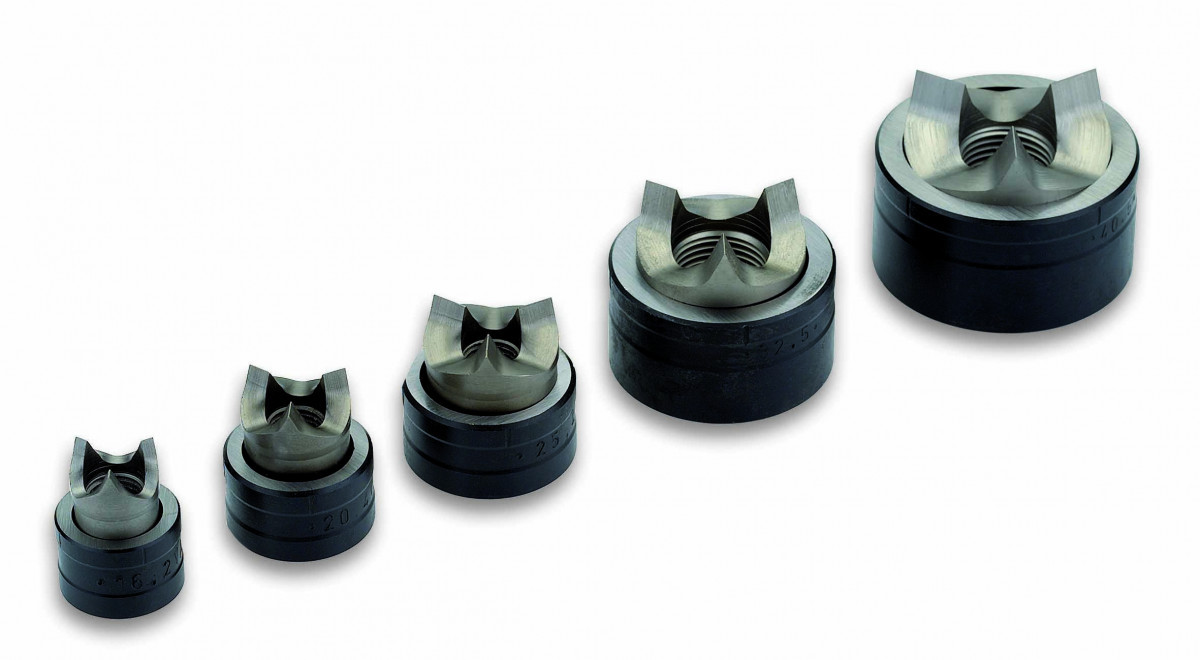 Cimco Gatenpons Diamant va set, 5-delig