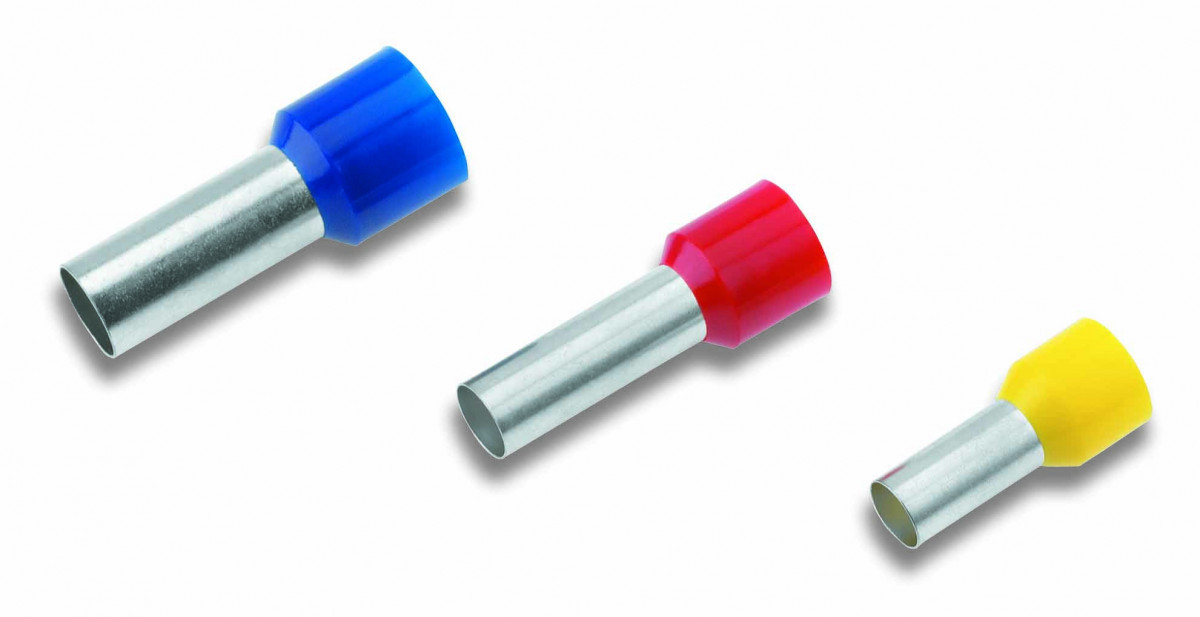 Cimco Geïsoleerde Adereindhuls, din 46228, 120MM², lengte 27MM, *blauw