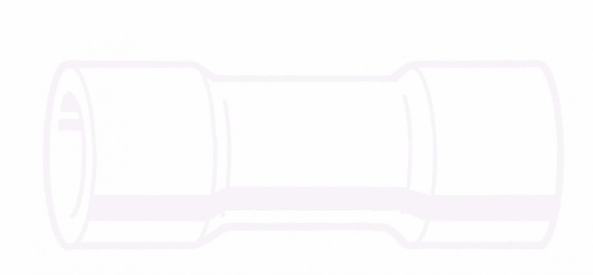 Cimco Geïsoleerde Stootverbinder, 0,1 - 0,4MM², geel