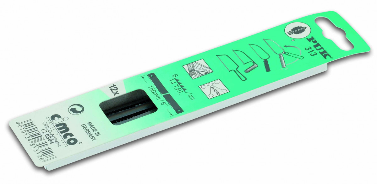 Cimco Losse Zaagbladen, vertanding 1,8MM, 150MM