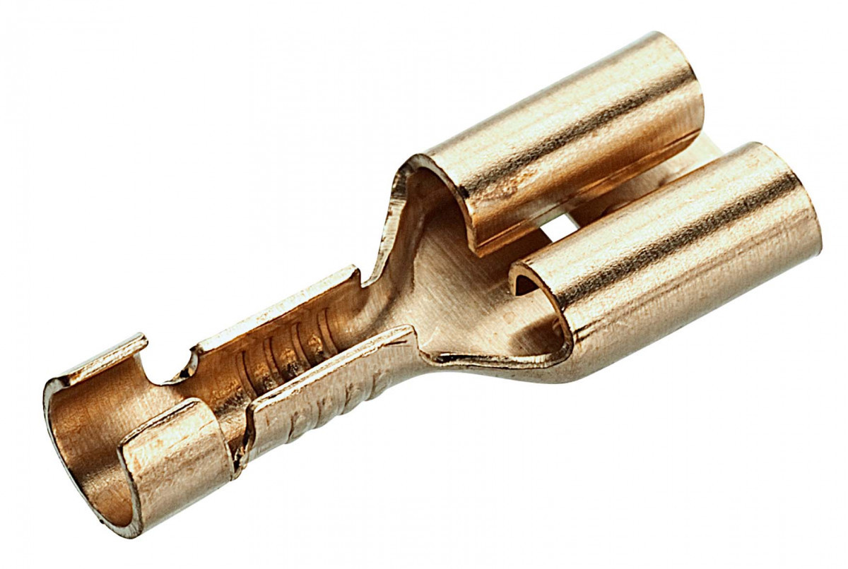 Cimco Ongeïsoleerde Vlaksteekhuls, din 46247, 0,5 - 1MM²