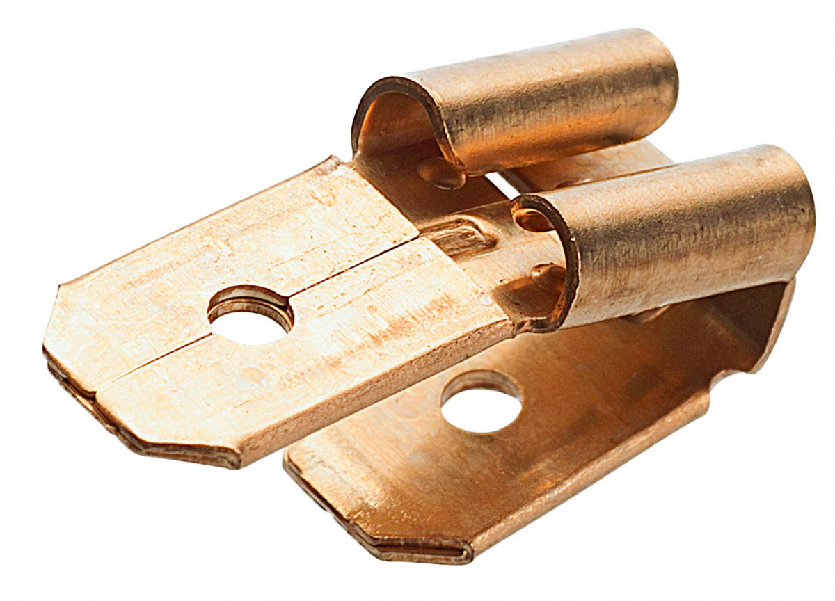 Cimco Ongeïsoleerde Vlaksteekverdeler, 3-voudig, 165GR. en 90GR.