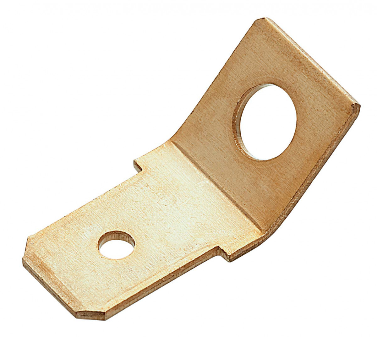 Cimco Ongeïsoleerde Vlaksteker 1X 45GR. gehoekt, M3,5