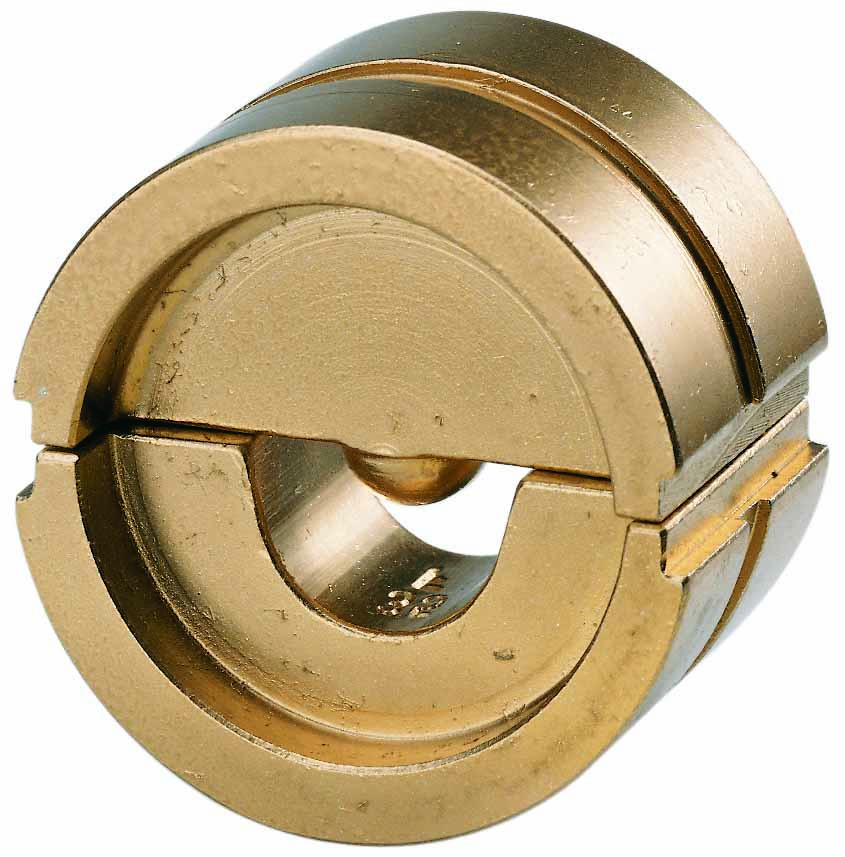 Cimco Persmatrijs Ongeïsoleerde kabelschoen, doornpersing, 35MM²