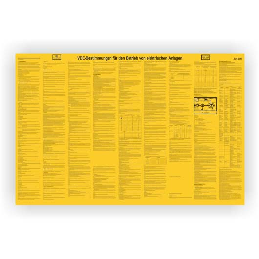 Cimco Veiligheidsaffiche Vde