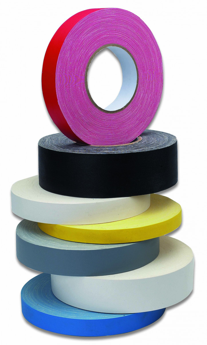 Cimco Weefseltape Universeel blauw, 30MM X 50M