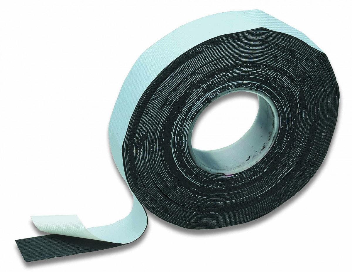 Cimco Zelflassend Isolatietape voor extreme temperaturen, zwart, 25MM X 10M