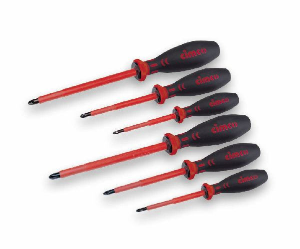 Cimco Schroevendraaier assortiment 6 delig PH+PZ