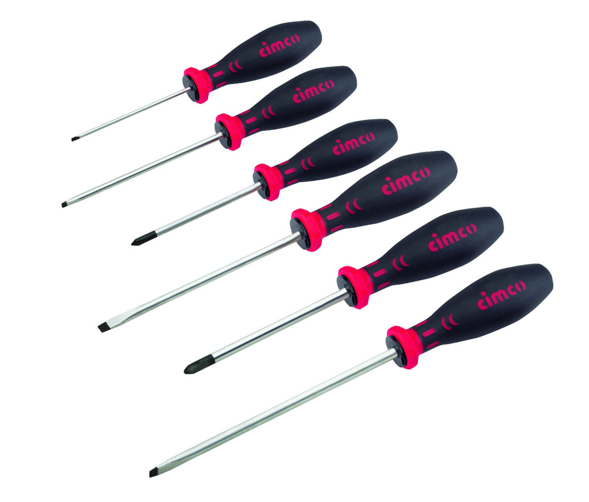 Cimco Schroevendraaier Set, 6-delig