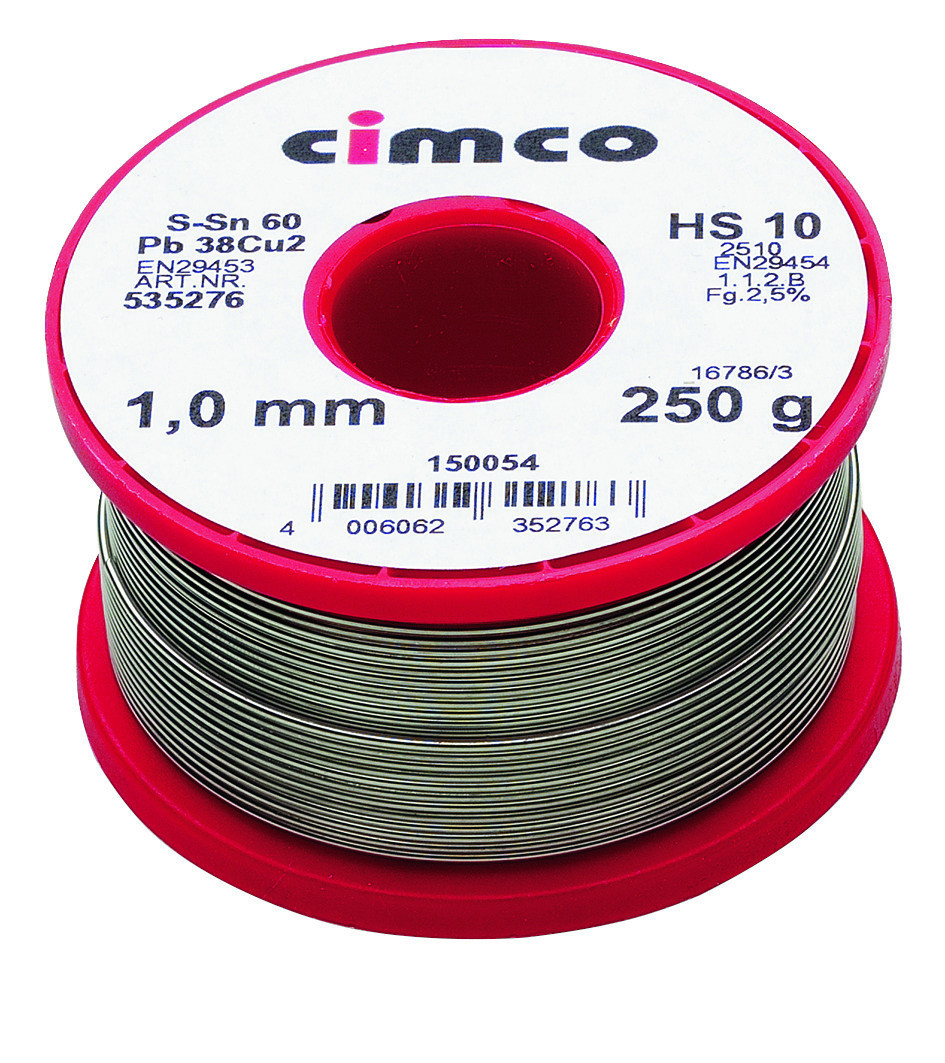 Cimco Soldeertin 1,0MM, 500GR