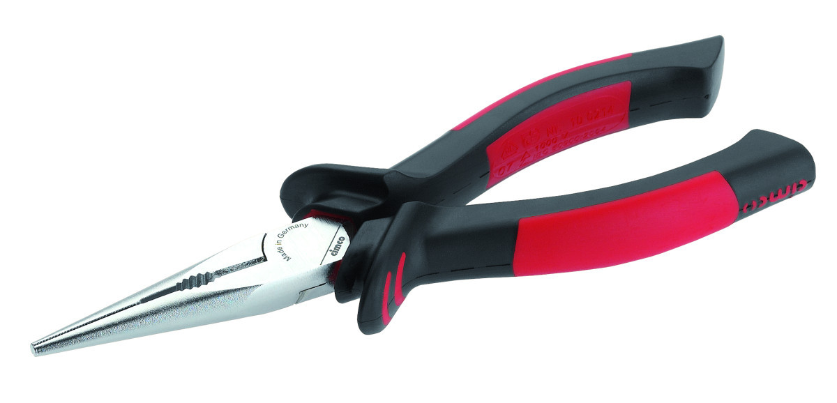 Cimco Telefoontang Rechte klauwen, 1000V vde, 145MM