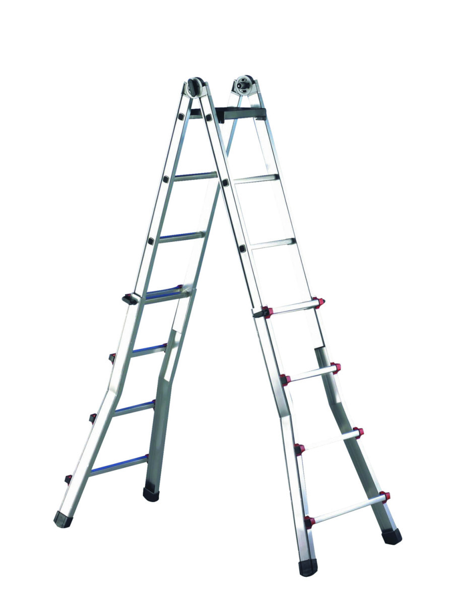Cimco Telescoopladder Aluminium, 2x12