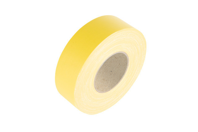 Cimco Textieltape Geel, 50MM X 50M