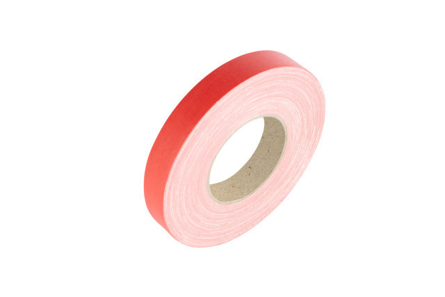 Cimco Textieltape Rood, 25MM X 50M