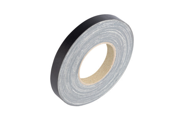 Cimco Textieltape Zwart, 15MM X 50M