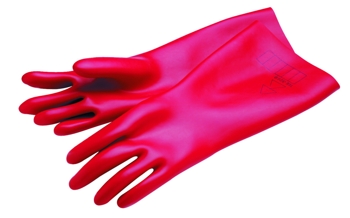 Cimco Veiligheidshandschoenen 1.000 V, maat 9, rood