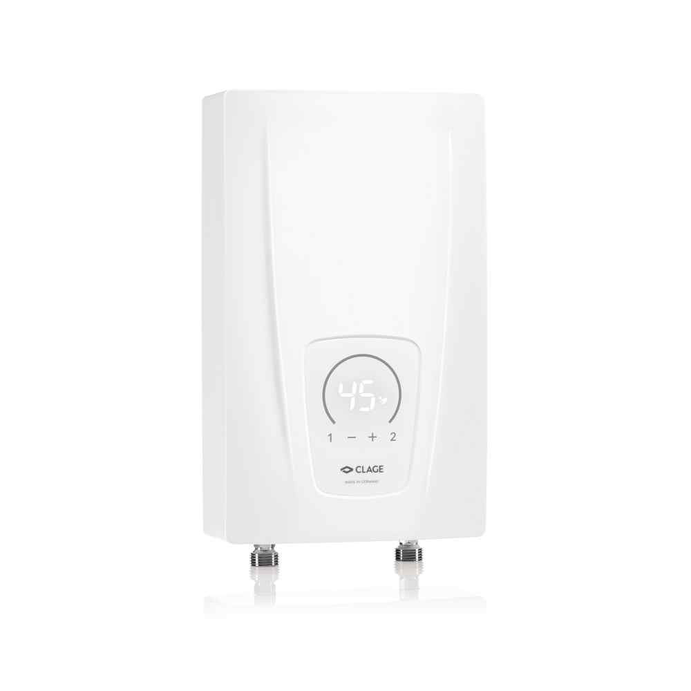 Clage E-compact elektronische bovenbouw doorstroomverwarmer 5,0 L/min bij 50&deg;c 11/13,5 KW 3x16/20a 400V