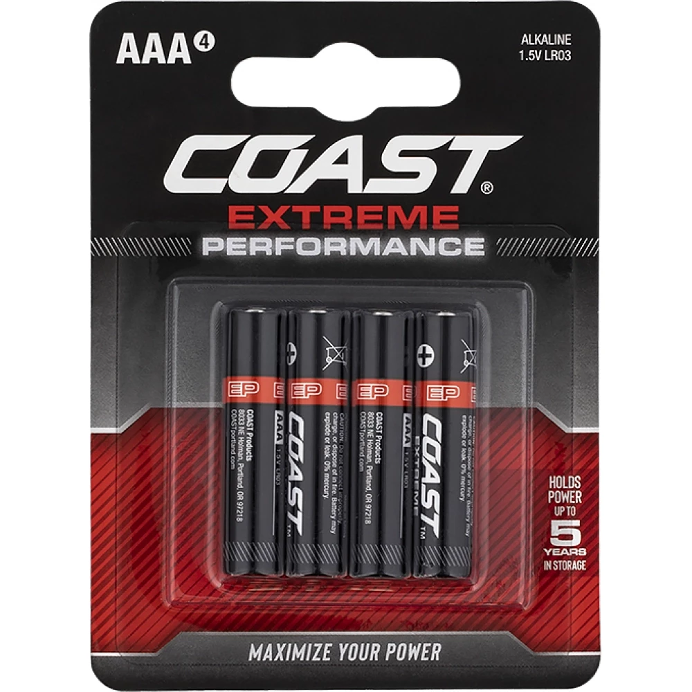 Coast Extreme alkaline batt aaa 1,5V LR03