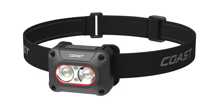 Coast Hoofdlamp FLX10R duo pack oplaadbare hoofdlamp, 1000 lumen