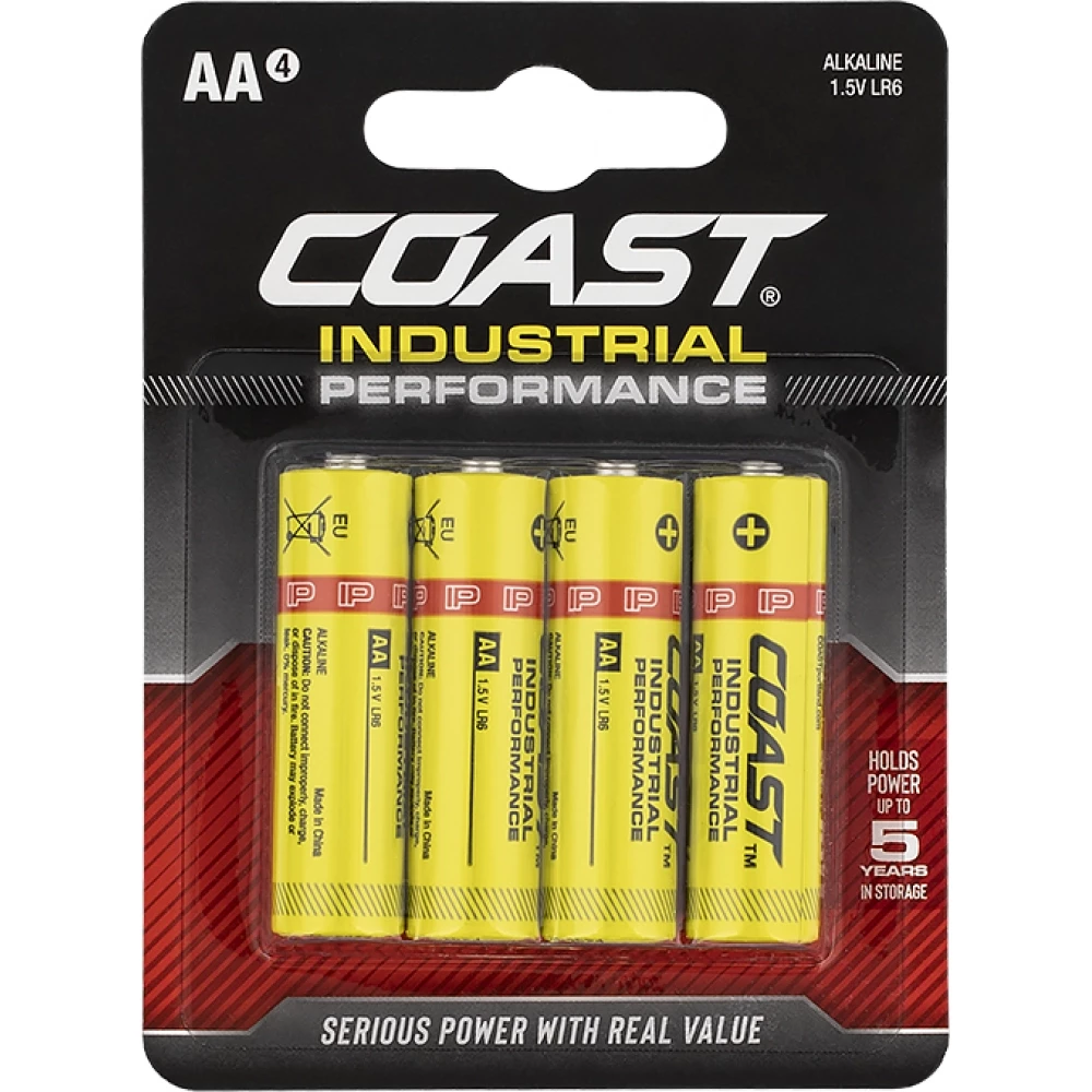 Coast Industrial alkaline batt aa 1,5V LR06