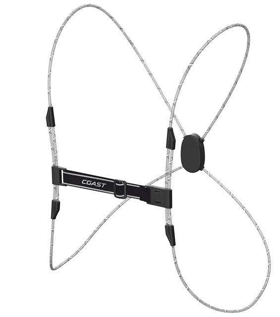 Coast LH150 lichtgevend veiligheidsvest opl.micro-usb inc.zithion