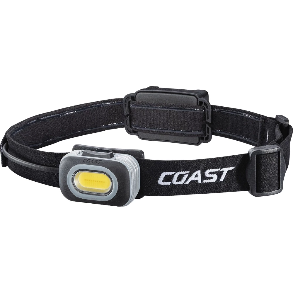 Coast RL10 hoofdlamp dim.560LM wit voor rood achter usb inc.3xaaa