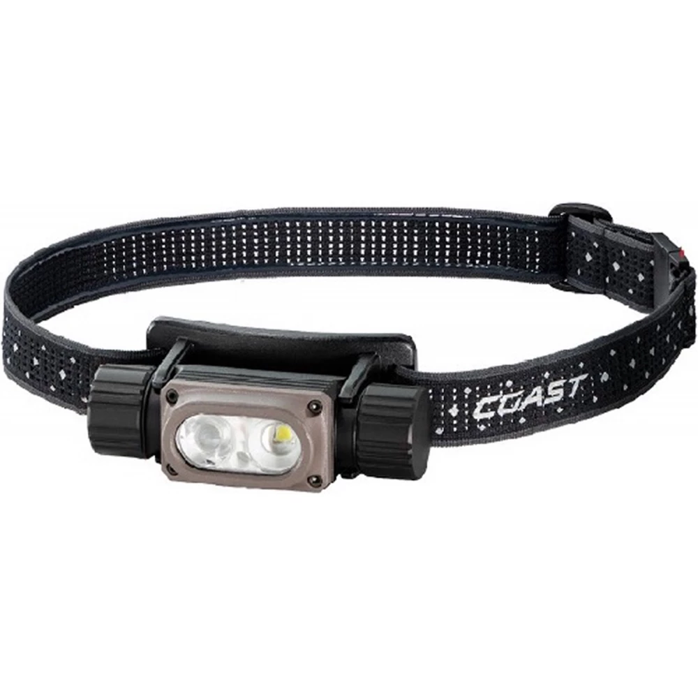 Coast WPH30R hoofdlamp opl.dim.1000LM rood/wit usb inc.ZX850