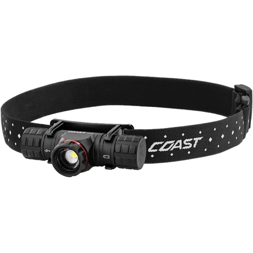 Coast XPH30R hoofdlamp opl.dim.1200LM usb inc.ZX850 excl.adap.