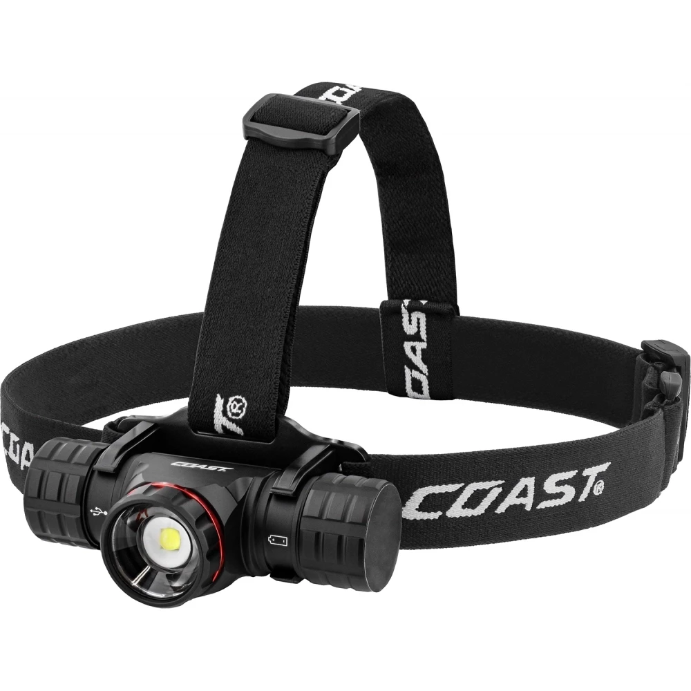 Coast XPH34R hoofdlamp opl.dim.2075LM usb inc.ZX955 excl.adap.