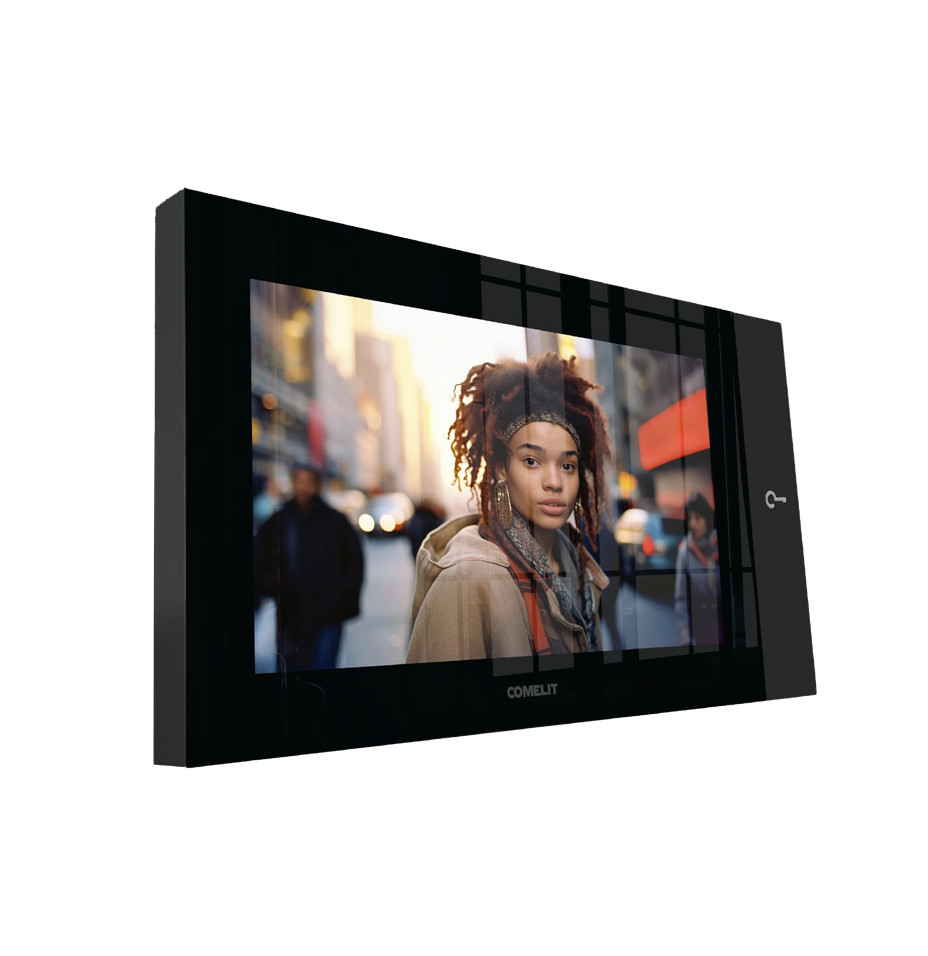 Comelit 7TOP 7top 7 inch monitor vip wifi, zwart