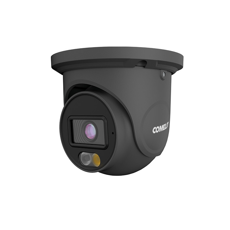 Comelit CCTV Ip Camera turret 8MP 2,8 MM. verkeersgrijs