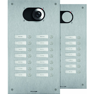 Comelit Switch RVS deurbelpaneel met 14 drukknoppen 2 rijen